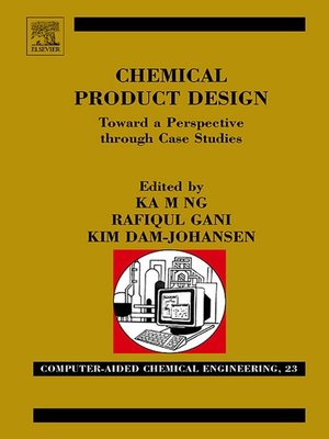 cover image of Chemical Product Design